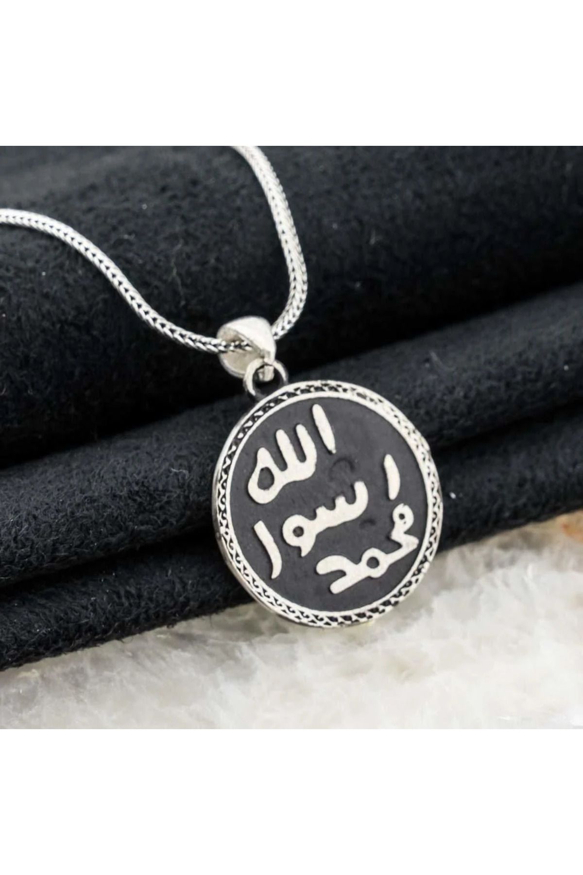 shop Muhr u Serıf 925 Ayar Gümüş Erkek Kolye