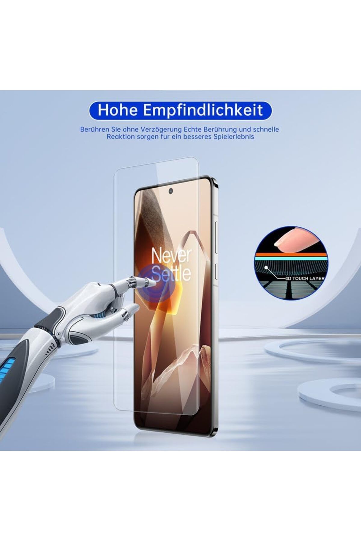 aheaks OnePlus 13 Ekran Koruyucu İnce Jelatin Mat Ekran Koruyucu -Kamera Kısmı Açık