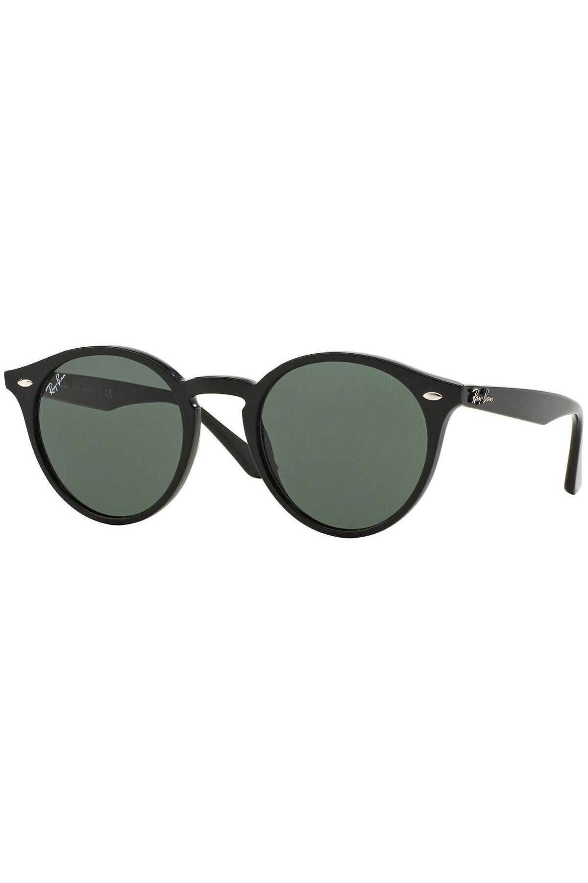 Ray-Ban-RB2180 601/71 – Sunglasses, Black, Green G-15 Lenses, Size 51 1