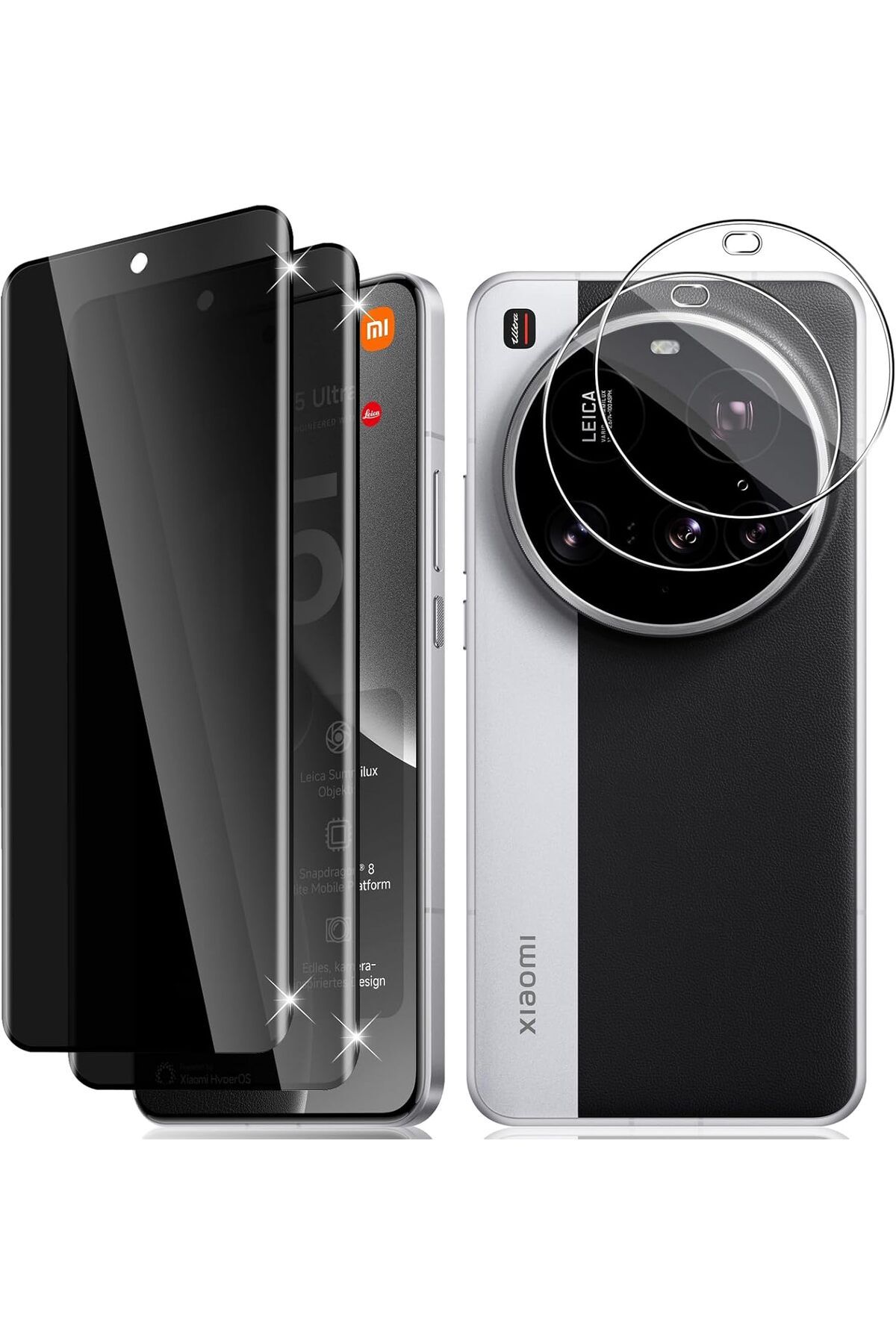 aheaks Xiaomi 15 Ultra Hayalet Ekran Koruyucu İnce Jelatin Mat Hayalet - Kamera Koruma Jelatini Hediyeli