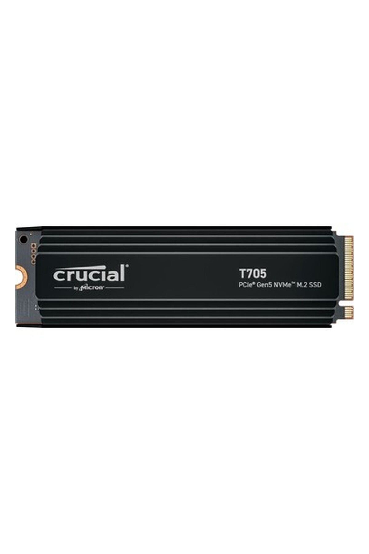 Crucial T705 4TB PCIe Gen5 NVMe M.2 SSD CT4000T705SSD5 (14100-12600 MBs) Heatsink Soğutuculu