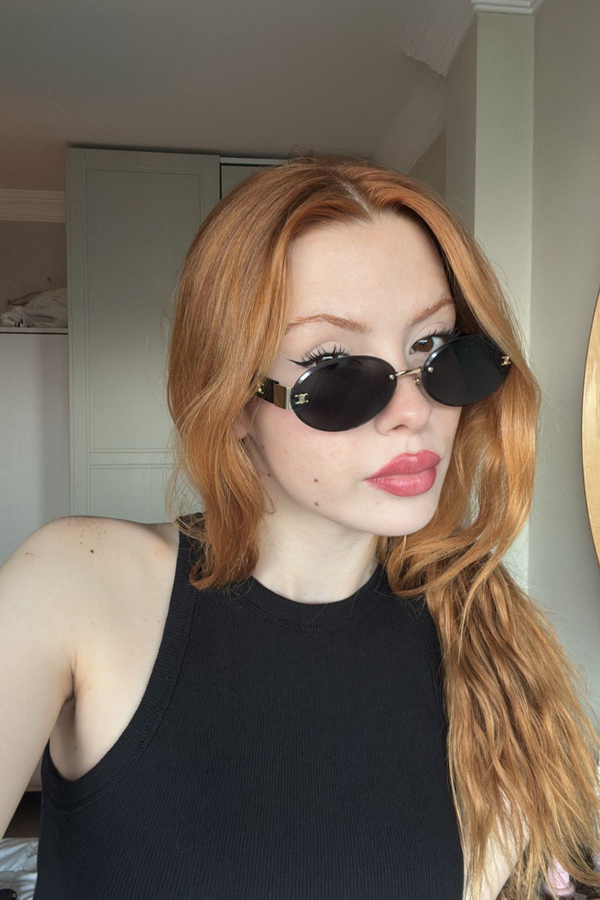 FALAN EYEWEAR Biella Kadın Güneş Gözlüğü Siyah