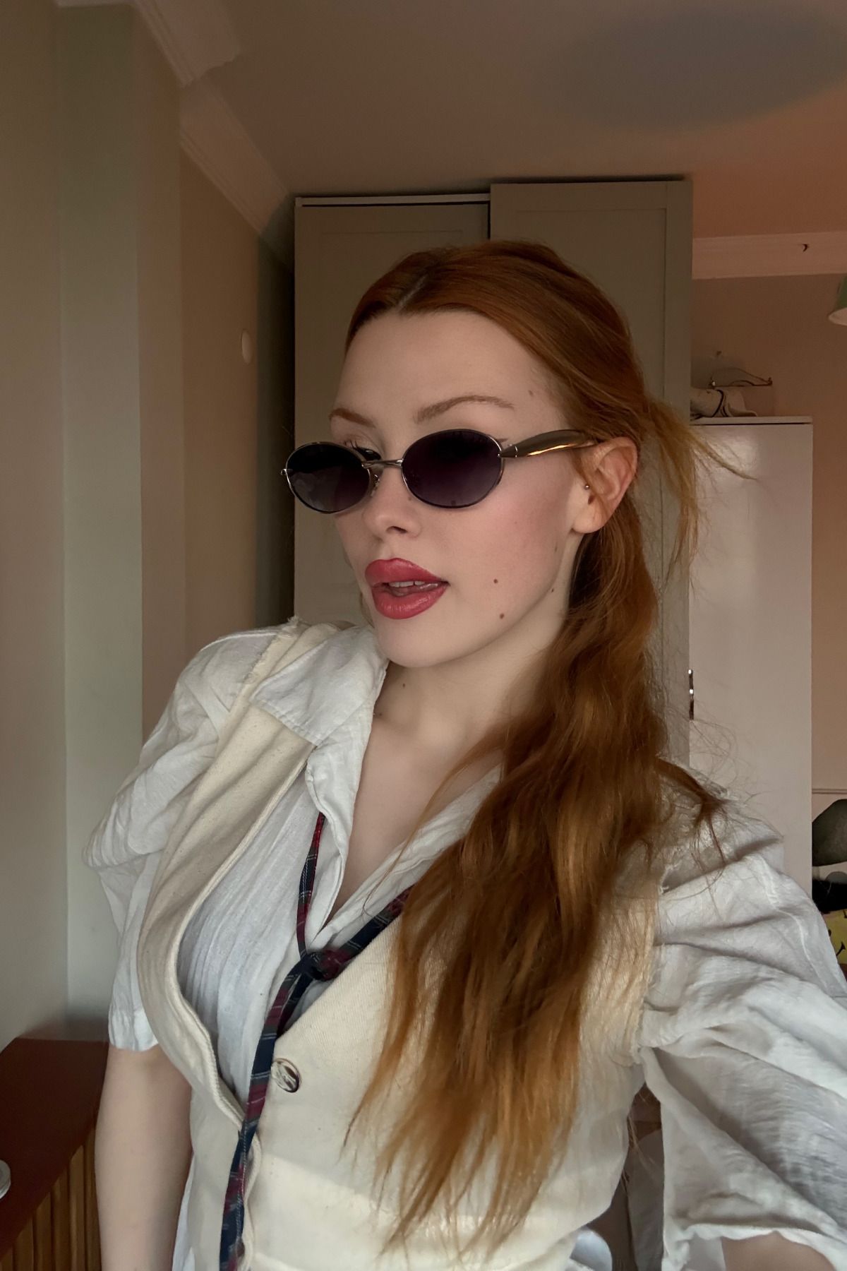 FALAN EYEWEAR Lunetia Kadın Güneş Gözlüğü Silver-Siyah