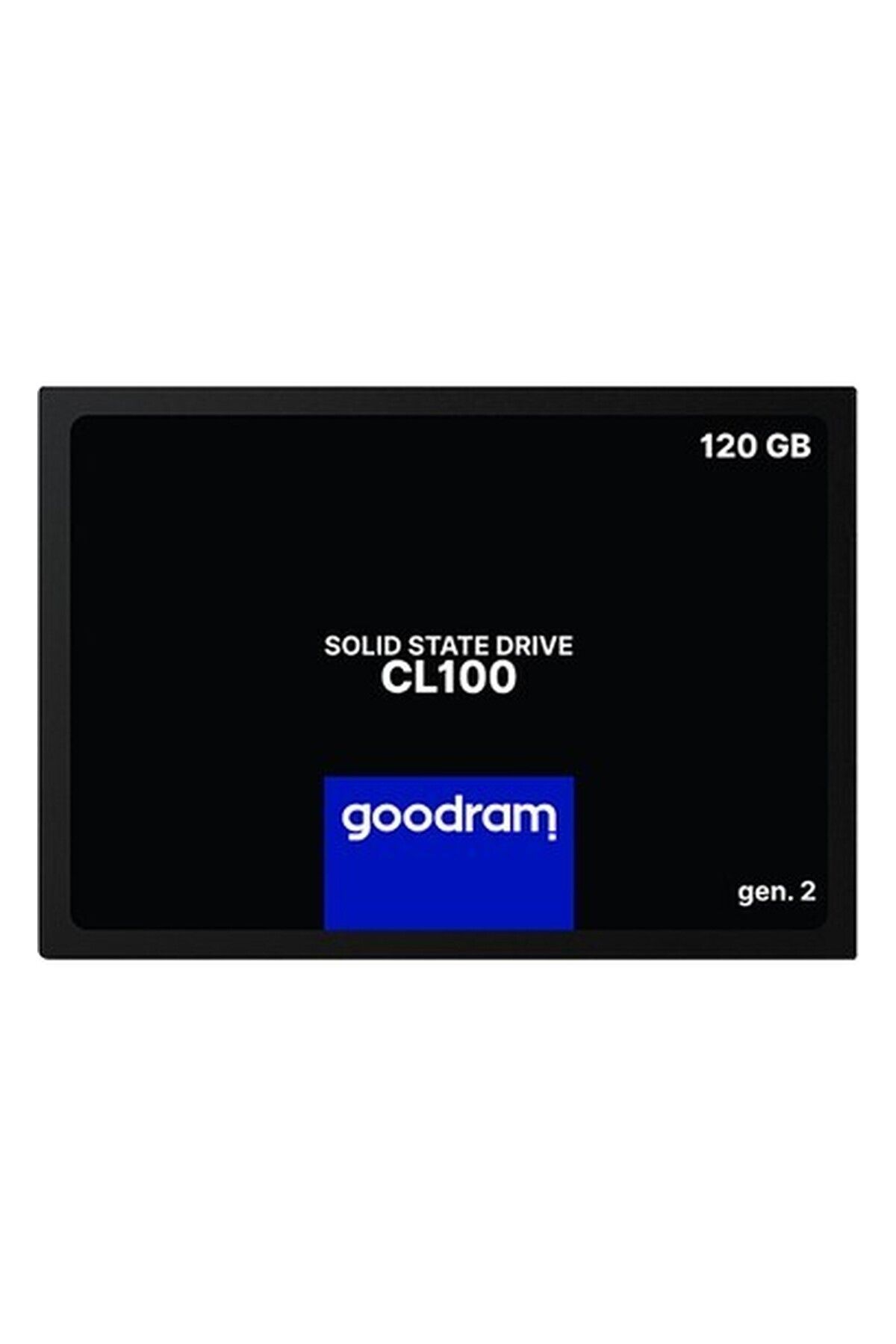 Goodram 120 GB SSD Disk CL100 2.5'' Sata Iıı Gen 2. 485 Mb/s 380 Mb/s SSDPR-CL100-120-G2