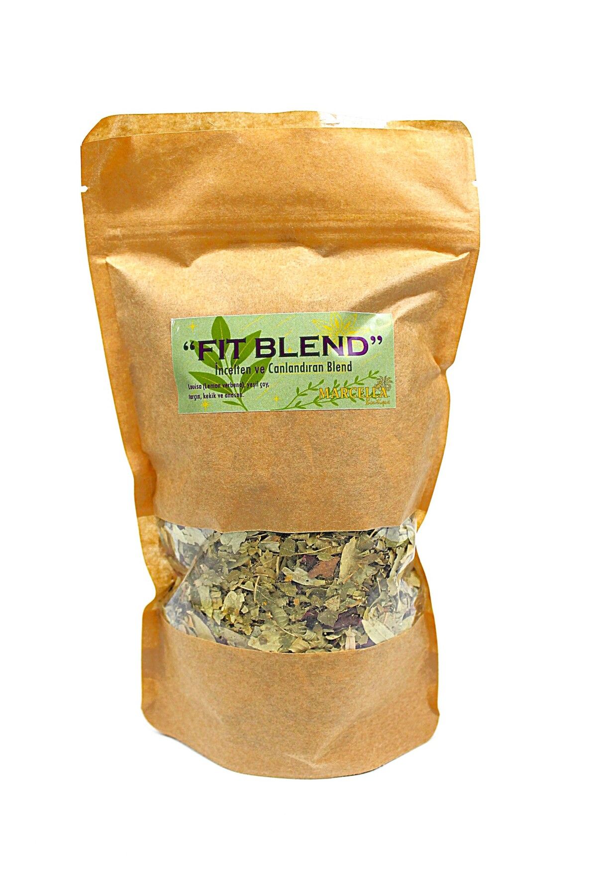 Marcella Goods "FIT BLEND" İncelten ve Canlandıran %100 Doğal Bitki Çayı | 100g