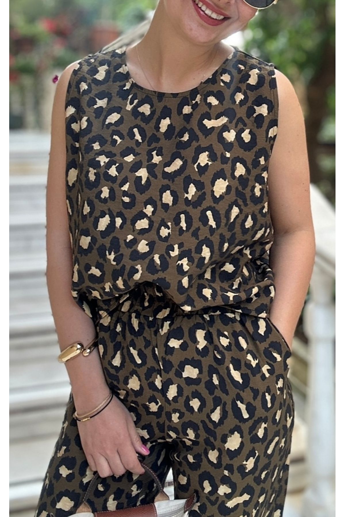 LaSorella Butik KADIN LEOPAR DESEN TAKIM