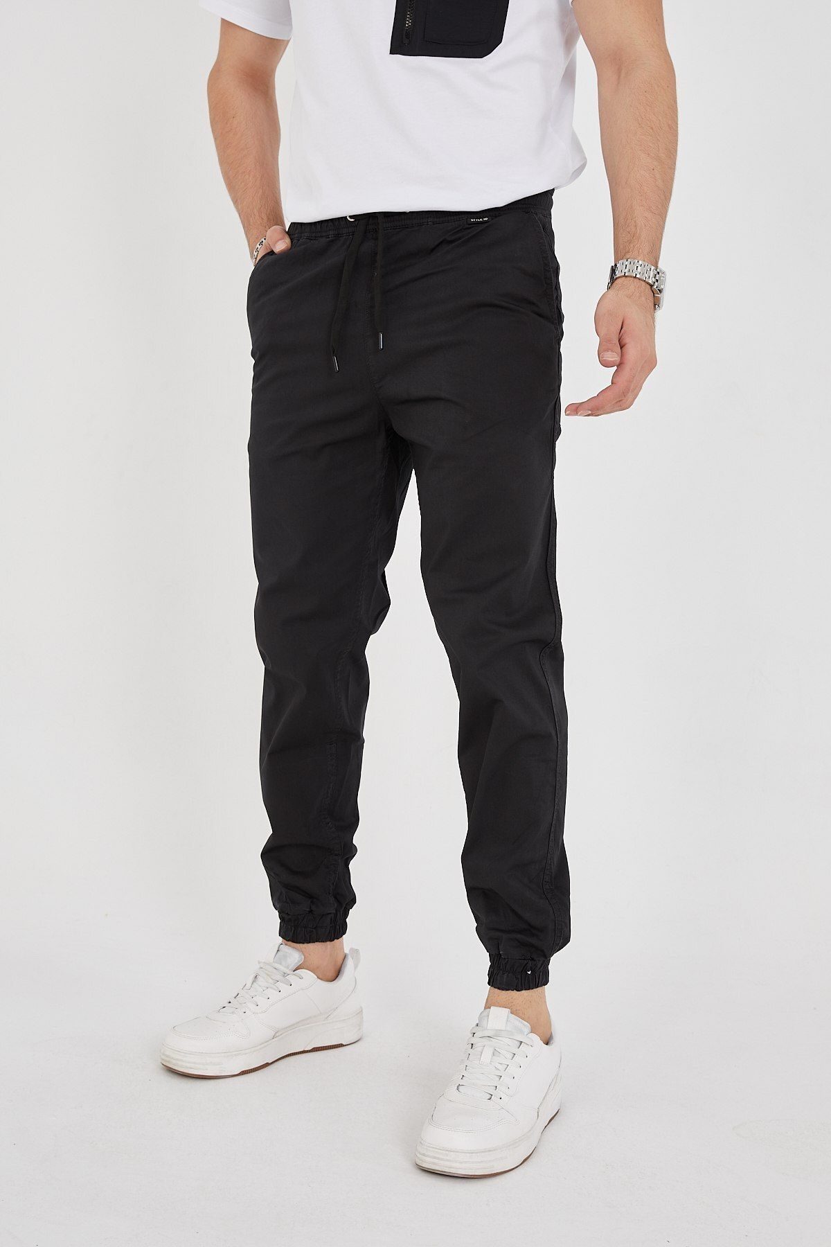 Key Denim ERKEK PAÇA LASTİKLİ PANTOLON