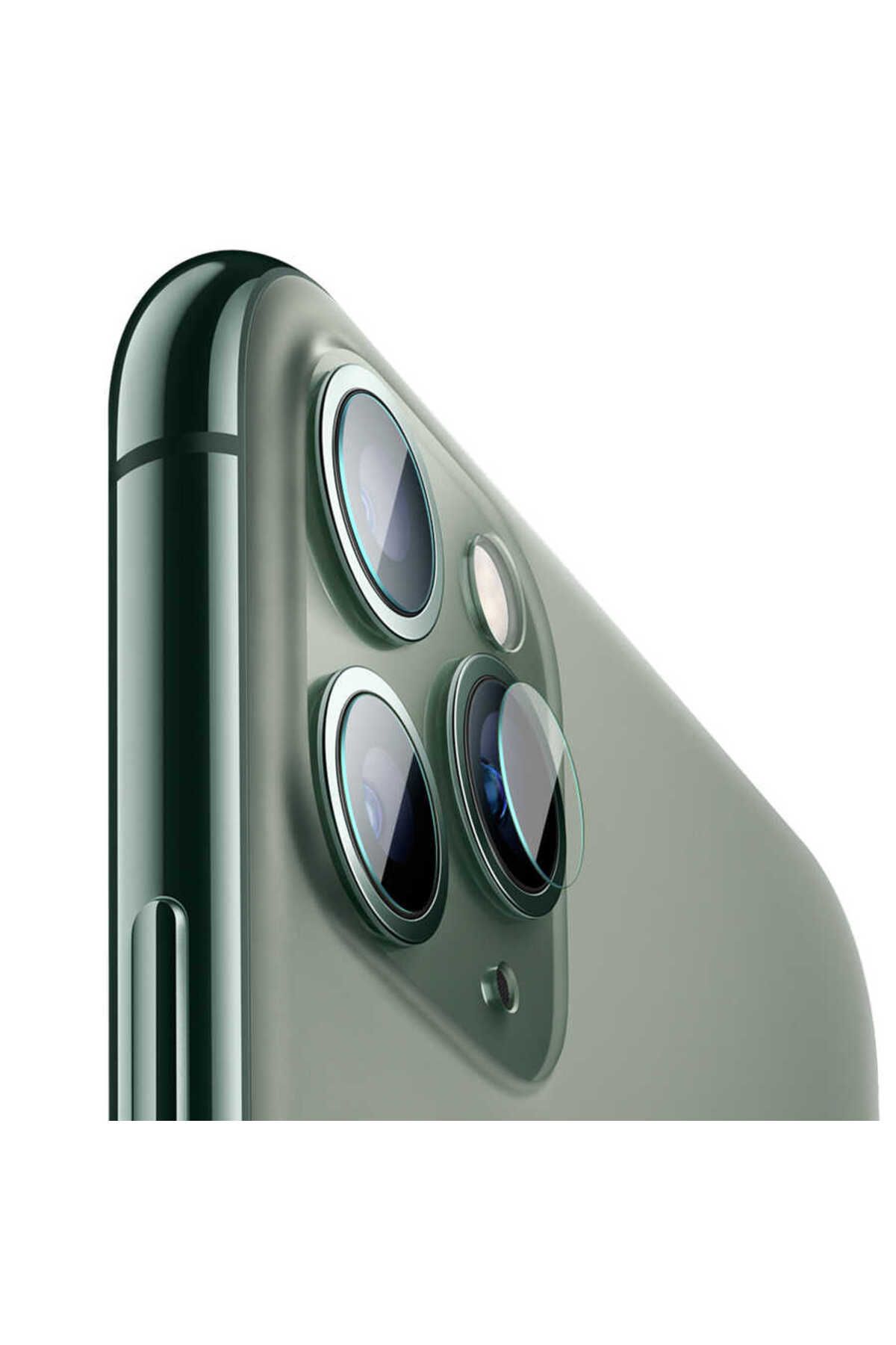 UnDePlus Apple iPhone 11 Pro Max Nano Kamera Lens Koruma Camı