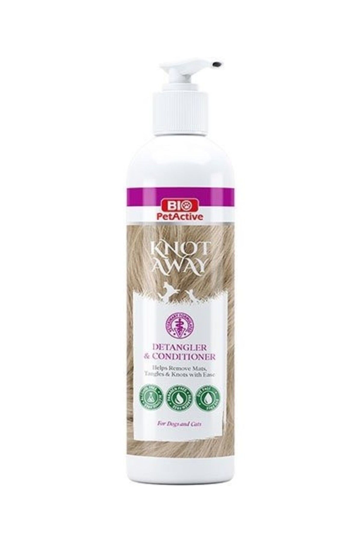 BİO ACTİVE Bio Pet Active Pet Active Knot Away Detangler & Conditioner Kıtık Açıcı Krem 250ml