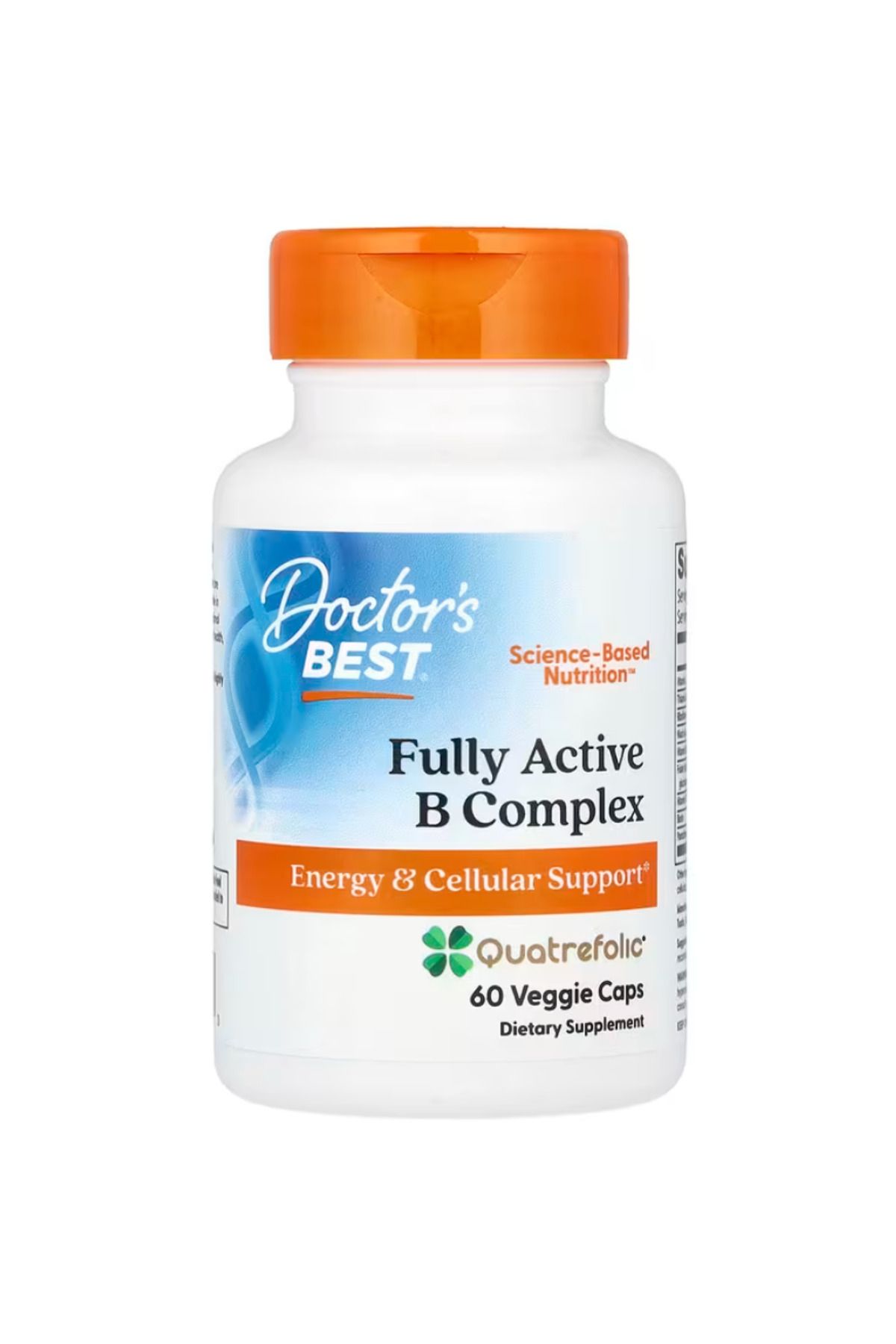 Doctor's Best , Fully Active B Complex, 60 Veggie Caps