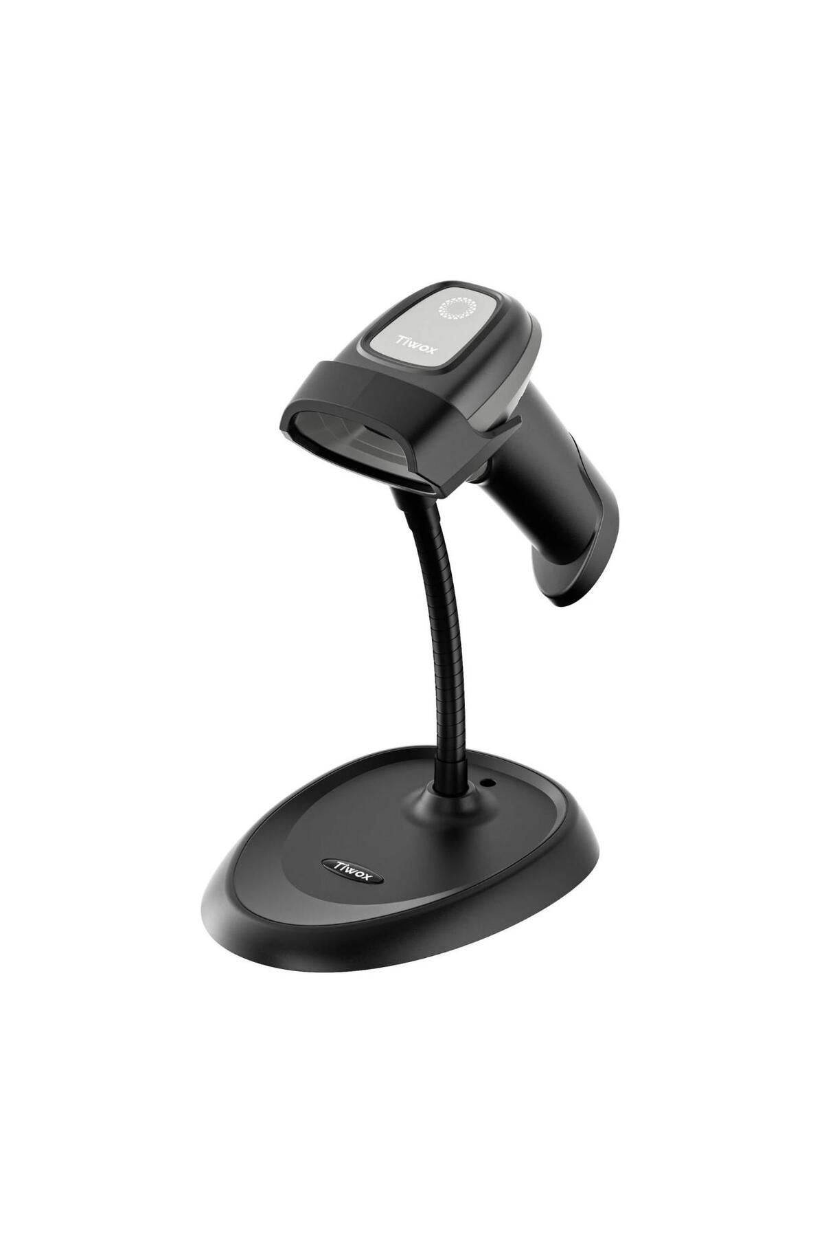 Tiwox VS-336 Usb 2D El Tipi Standlı Karekod Kablolu Barkod Okuyucu
