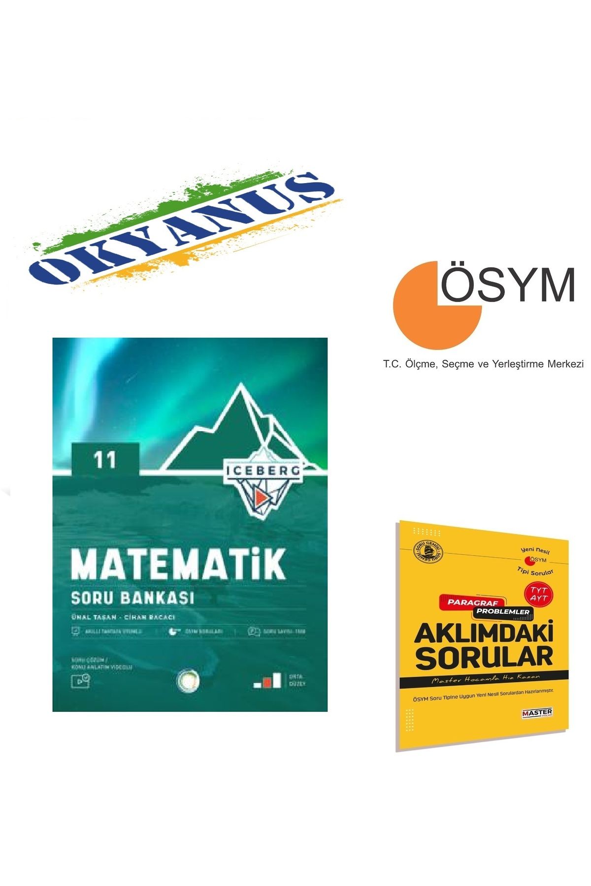 Okyanus Yayınları Okyanus Yayıncılık 11. Sınıf İceberg Matematik Soru Bankası