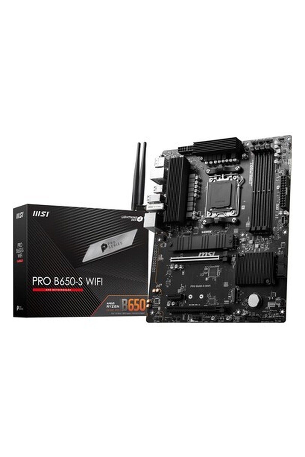 Store Pro B650-S Wıfı Am5 Ddr5 7200MHZ(OC) HDMI Dp M.2 Usb3.2 2.5g Lan Wı-Fı 6e Atx Anakart