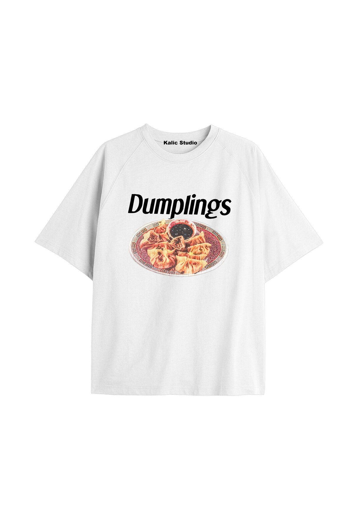 Kalic Studio Y2k vintage Pickles Baskılı Beyaz T-shirt KOD 191