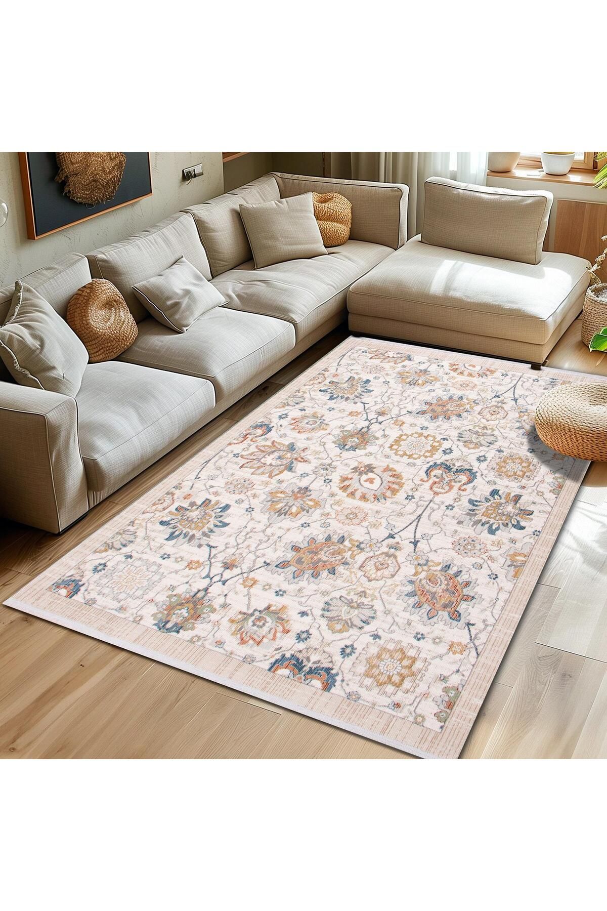 Home Dream Authentic Salon, Mutfak , Oturma Odası ve Çocuk Odası Halısı P0065A