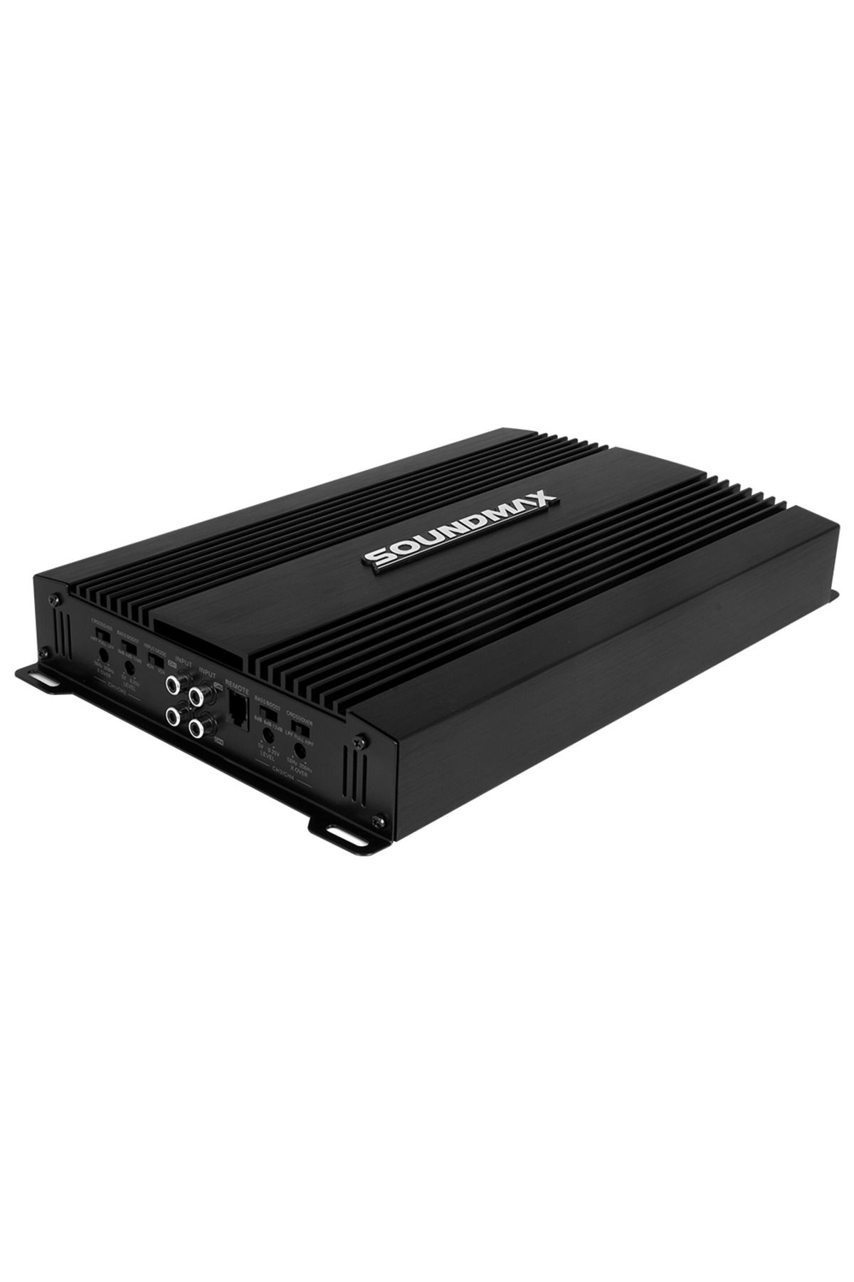 Soundmax SX-3200.4AB-4000W MAX-4X80W RMS-KALİTELİ KÖPRÜLENEBİLİR OTO ANFİ