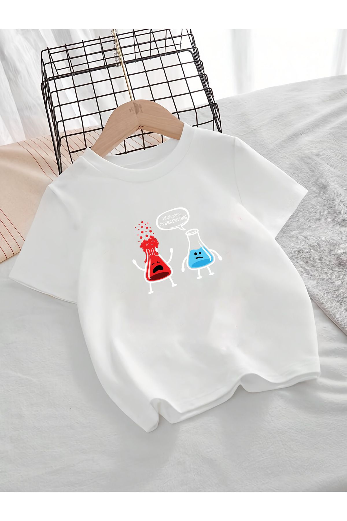 uyguntarz Fazla Tepki Verdiğinizi Düşünüyorum Baskılı Tasarım Tshirt