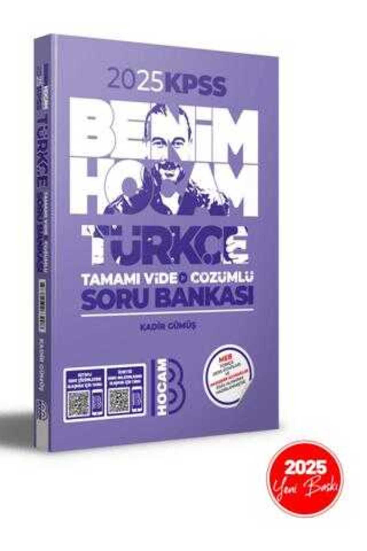 FourArts Benim Hocam Yayınları 2025 KPSS Türkçe Tamamı Video Çözümlü Soru Bankası