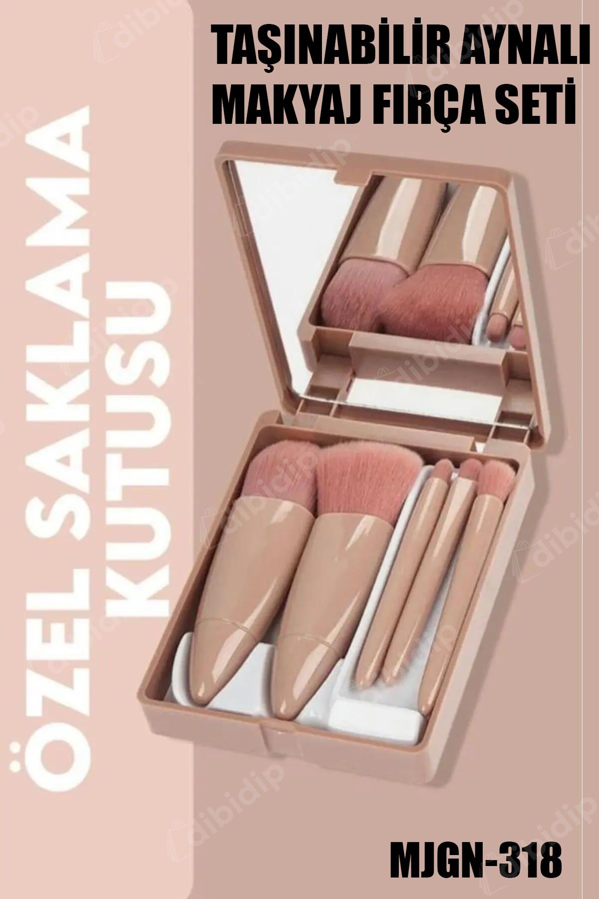 CMT 💄AYNALI MAKYAJ FIRÇA SETİ