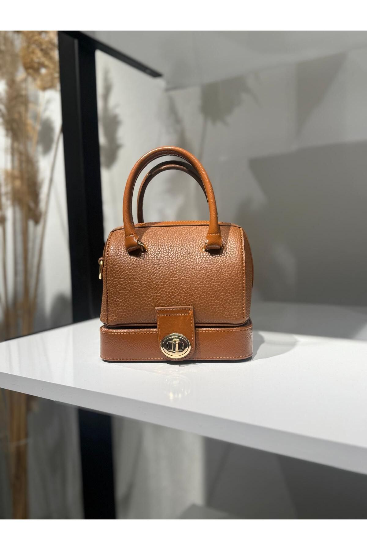 Adk Butik Aynalı Omuz ve El Çantası