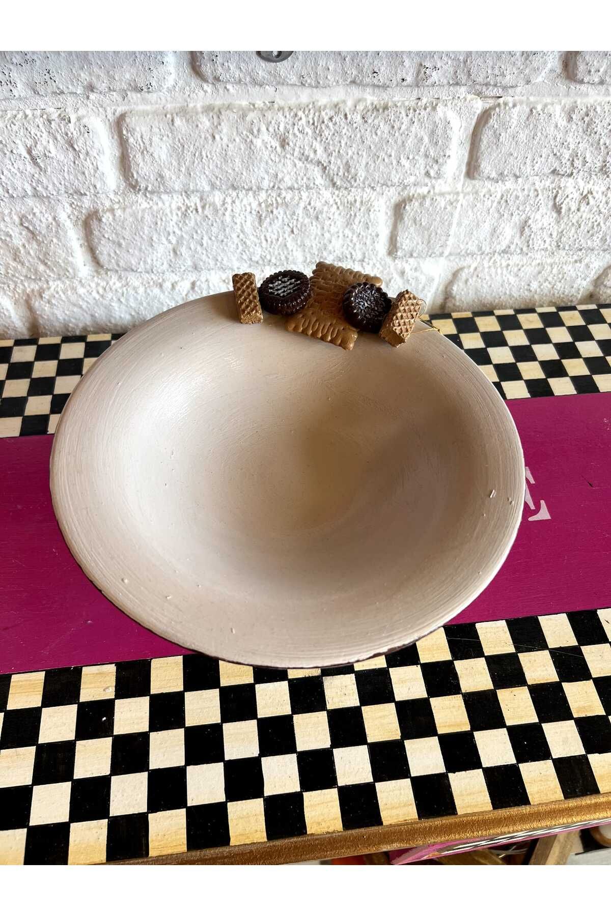 MyDafni Tamamen El Boyaması Polyester Sunumluk