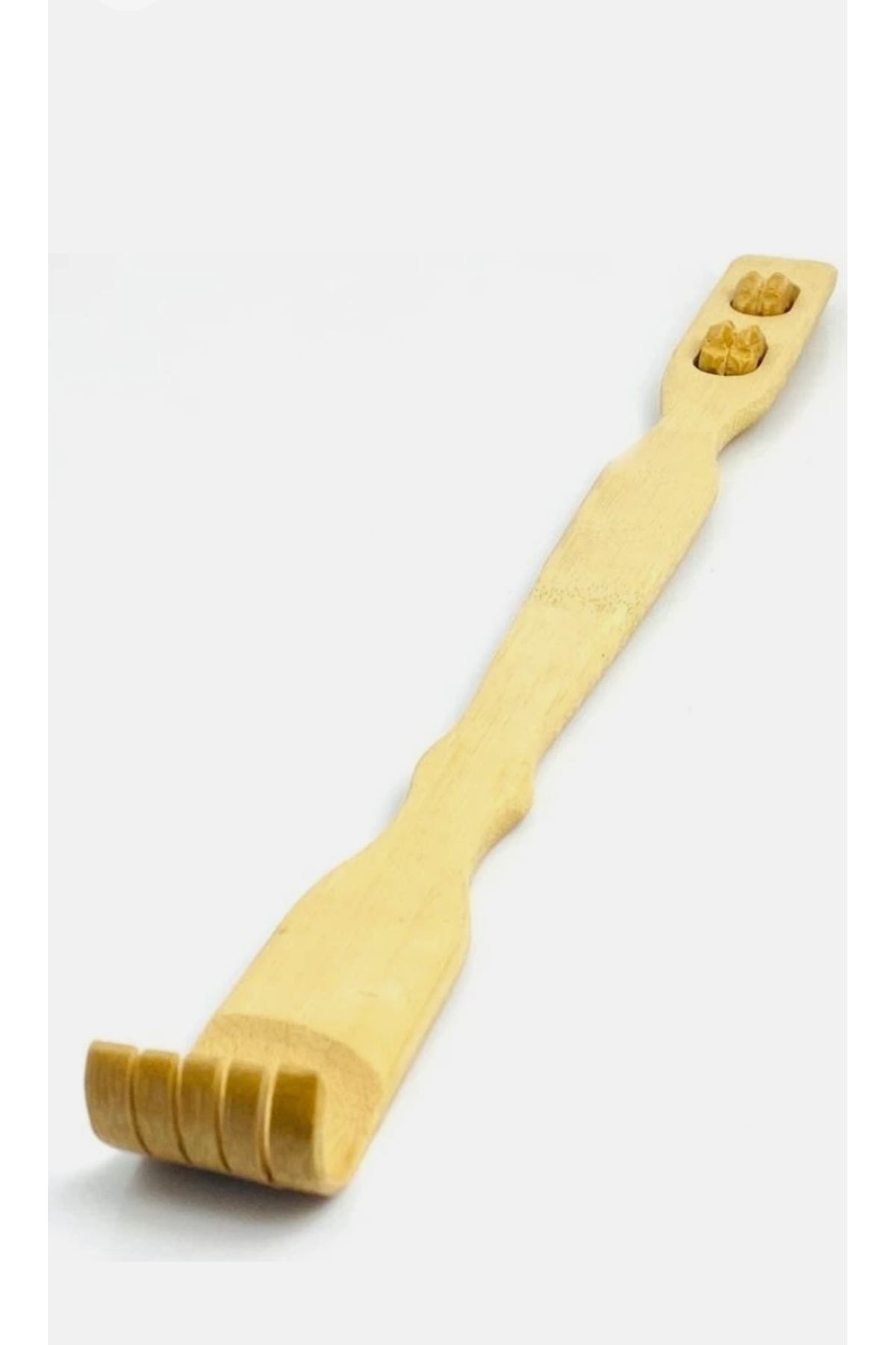 aknhobi Ahşap Sırt Kaşıyıcı 46 cm ve Masaj aleti
