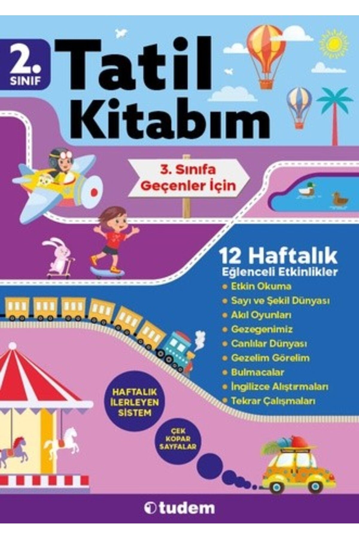 Ankara Kitap Merkezi Tudem Yayınları 2. Sınıf Tatil Kitabım