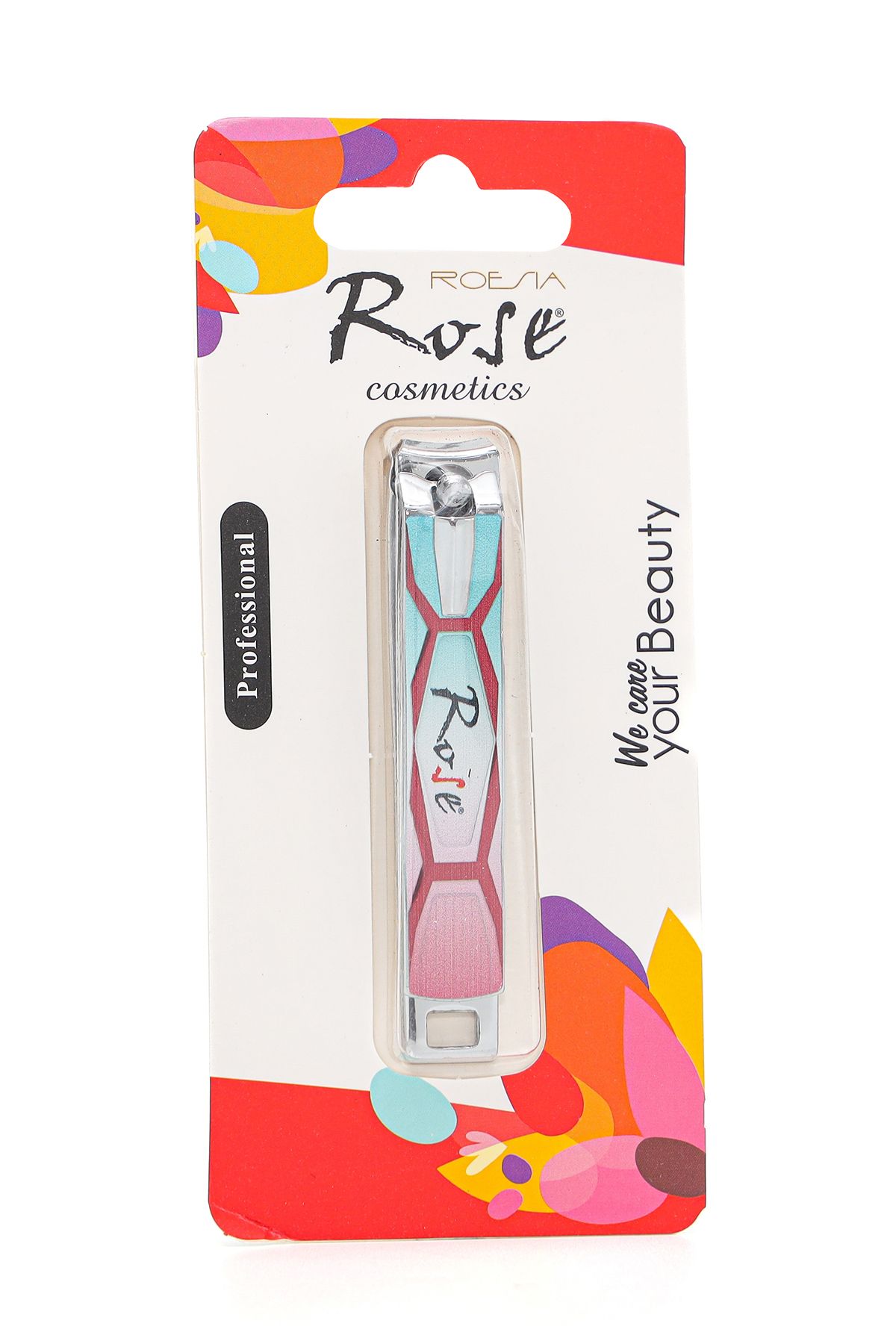 Roesıa Rose Cosmetics Rose Desenli Büyük Tırnak Makası