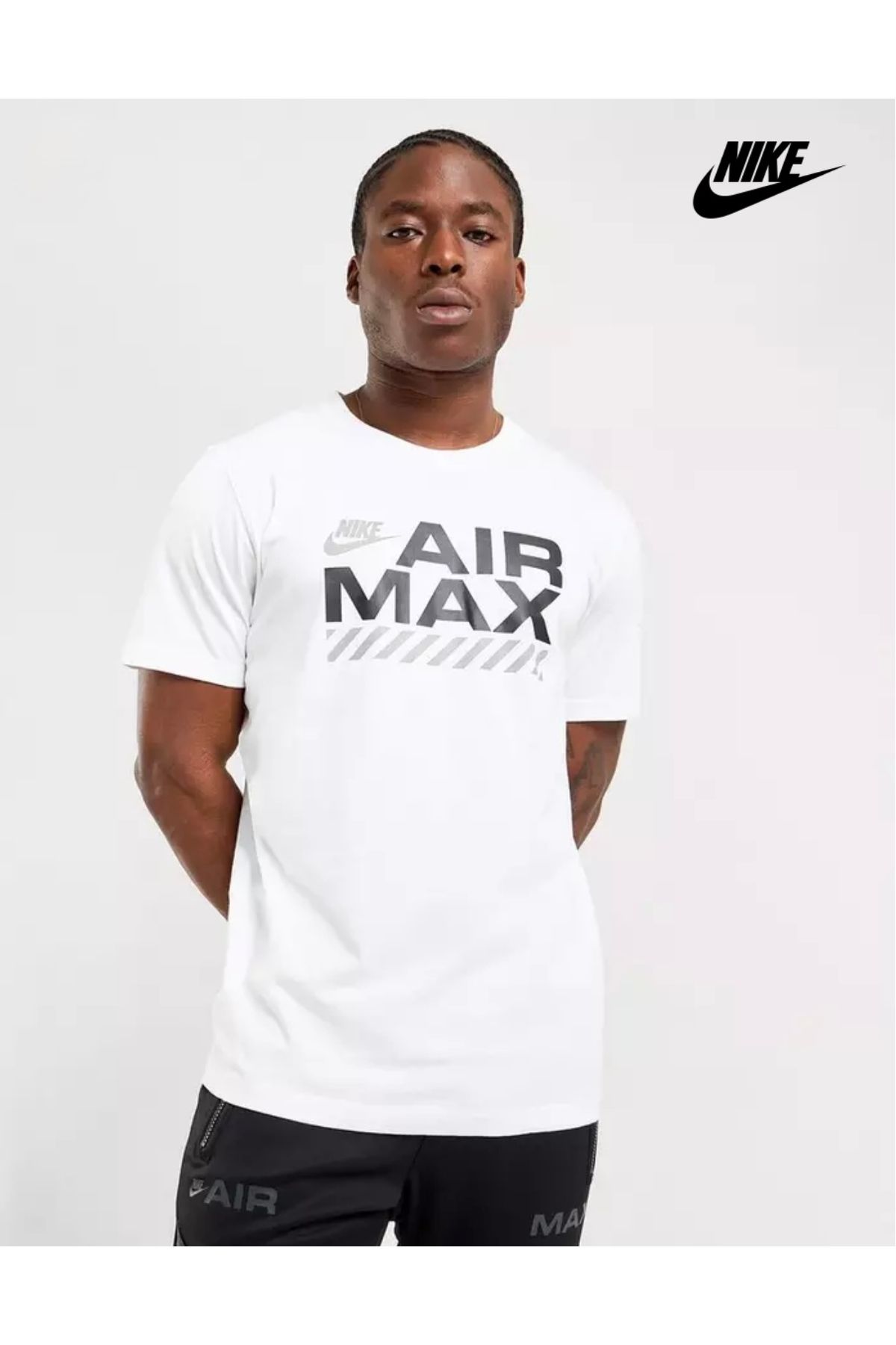 Nike Sportswear Air Max Graphic Short-Sleeve Beyaz Erkek T-shirt