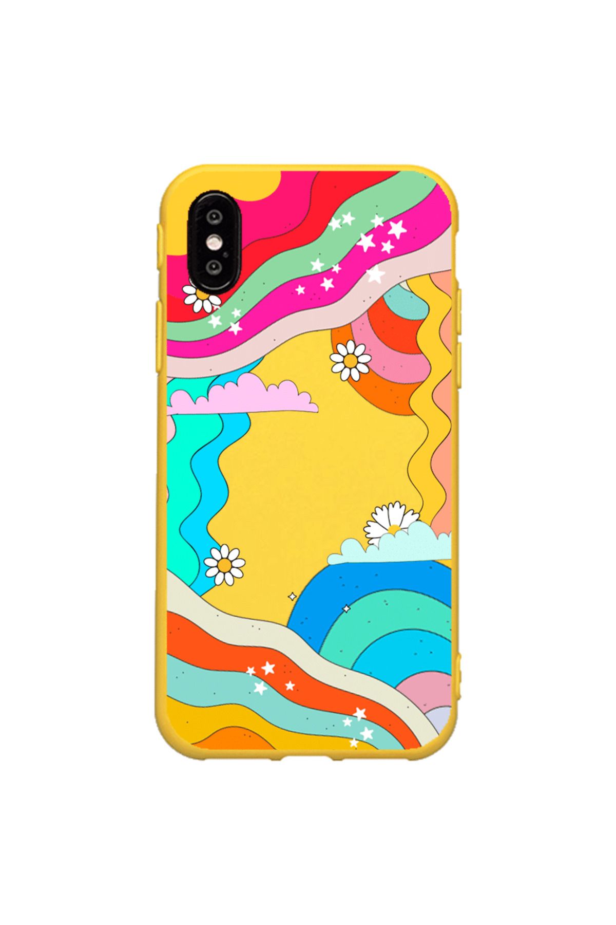Royaleks iPhone XS Lansman Kılıf - Colors
