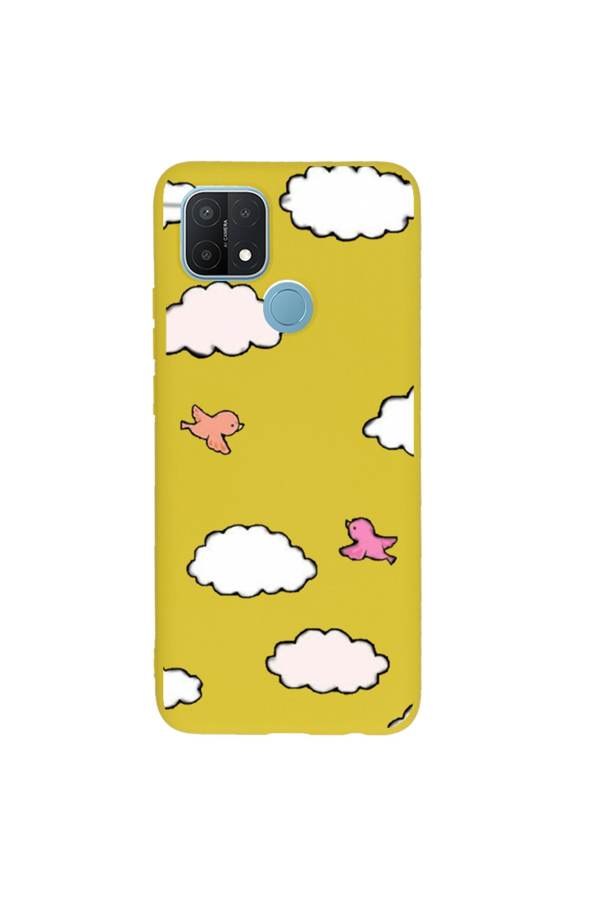 Royaleks Oppo A15 Lansman Kılıf - Kuş