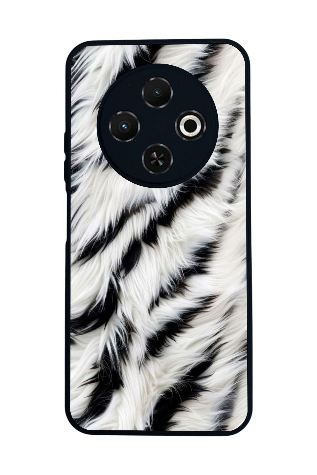 TECNO Spark 30C Mat Uyumlu Siyah Kılıf – Yumuşak Silikon, Koruyucu, Şok Emici Kapak