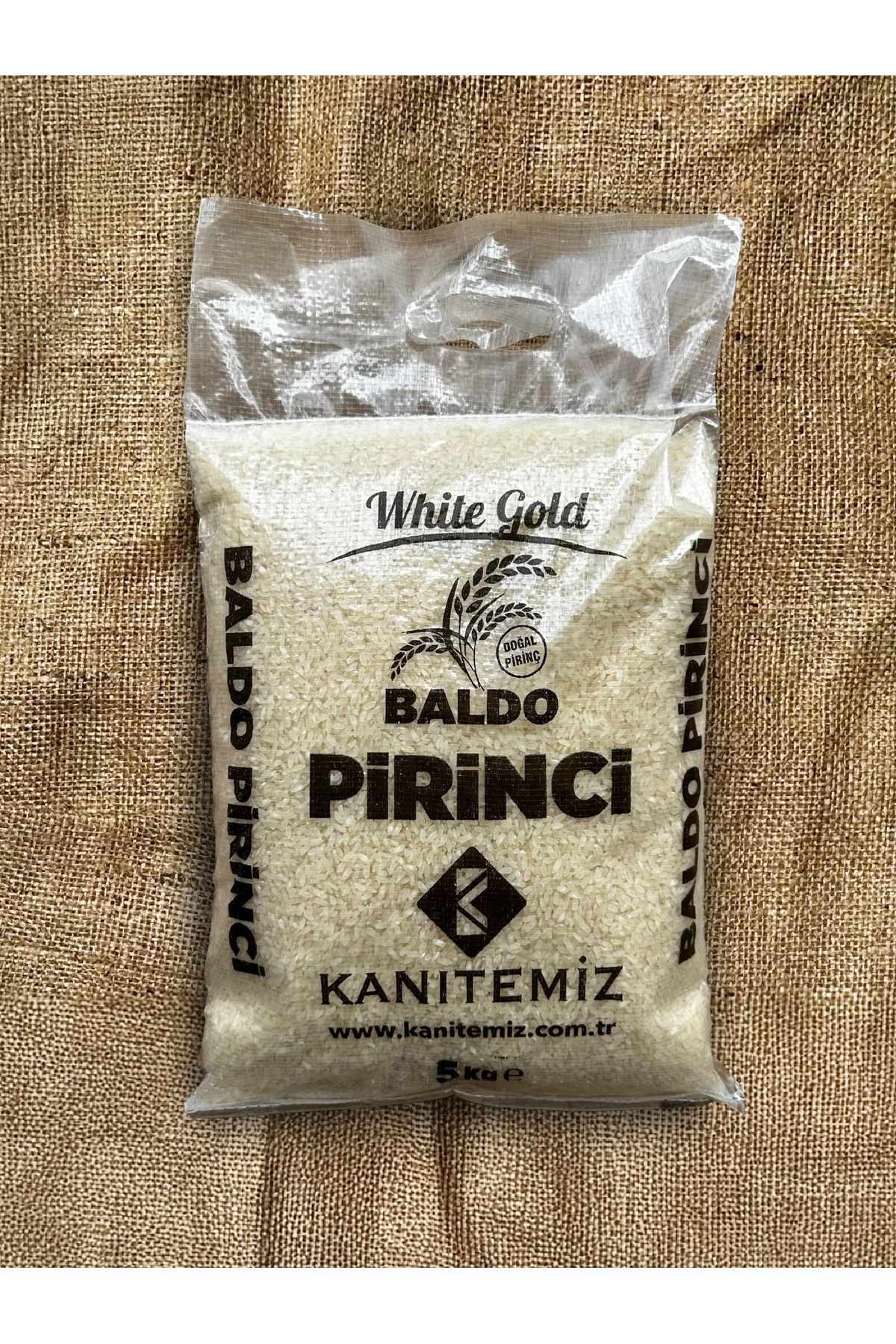 Kanıtemiz Pirinç BALDO PİRİNÇ PİLAVLIK 5KG