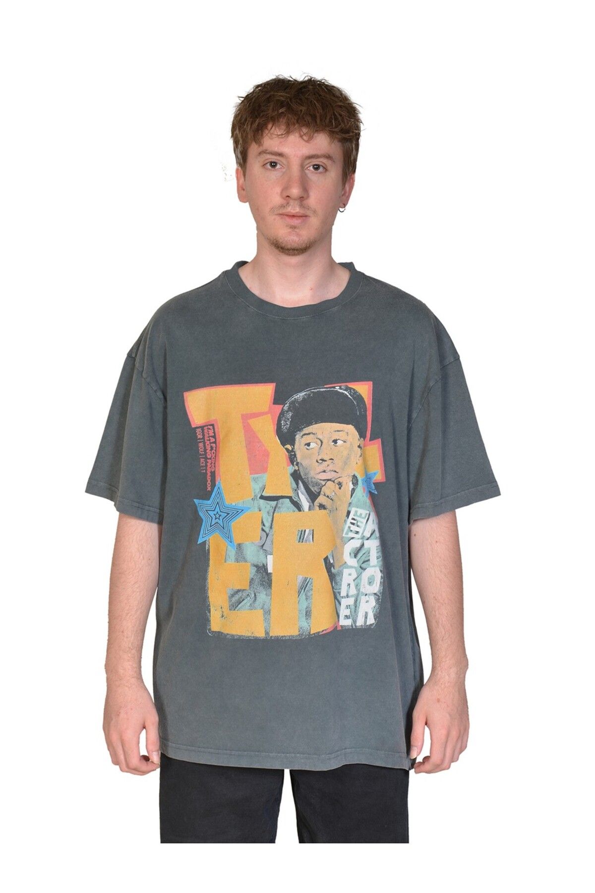 Muu Legacy WALKING PARADOX Oversize T-Shirt %100 Pamuk Dijital Baskılı