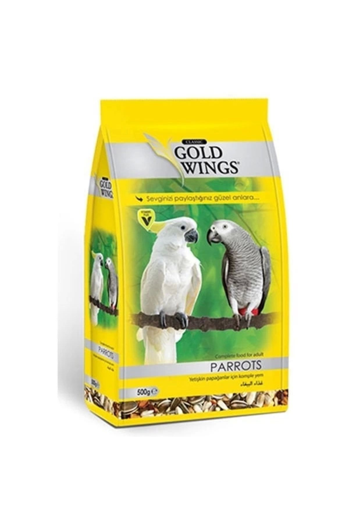 ShopNova Gold Wings Papağan Yemi 500 Gr