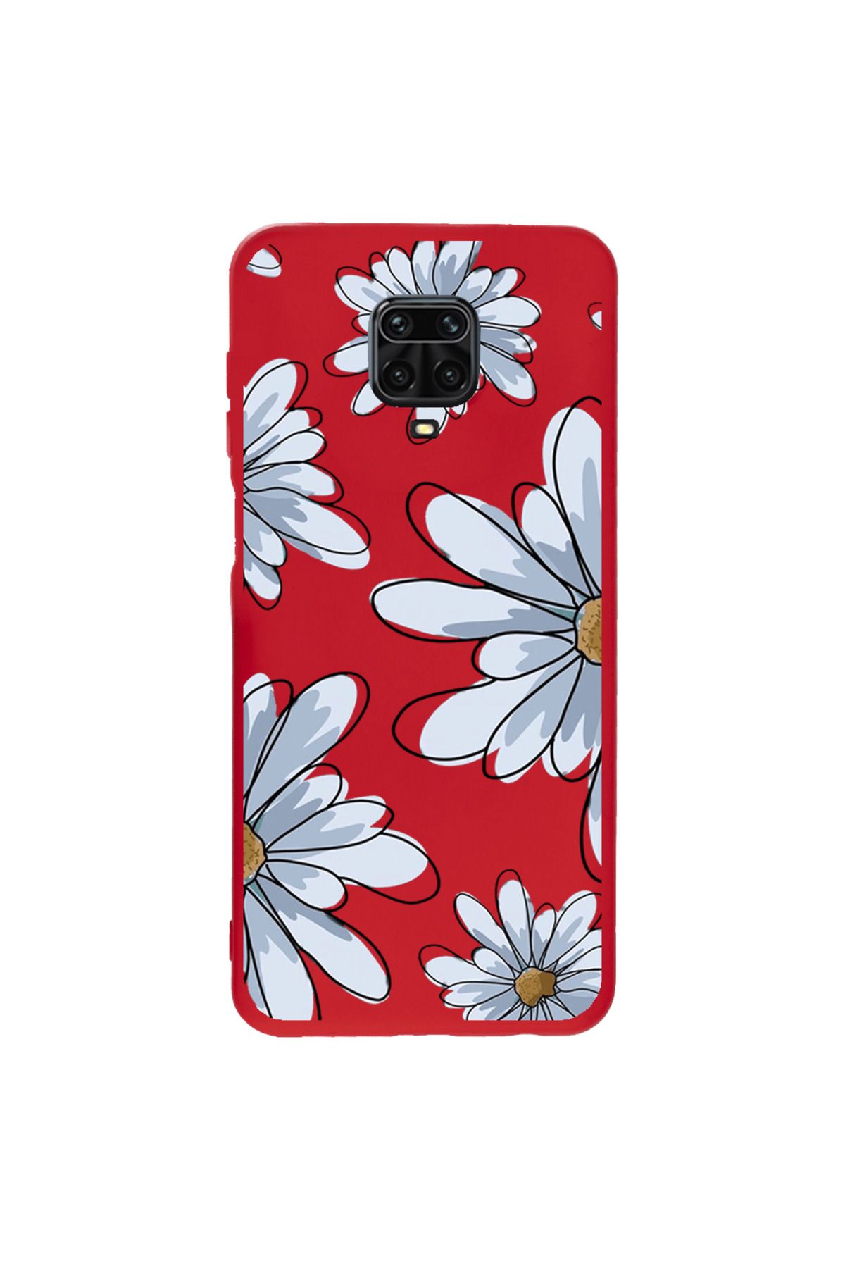 Royaleks Xiaomi Redmi Note 9S Lansman Kılıf - Papatya