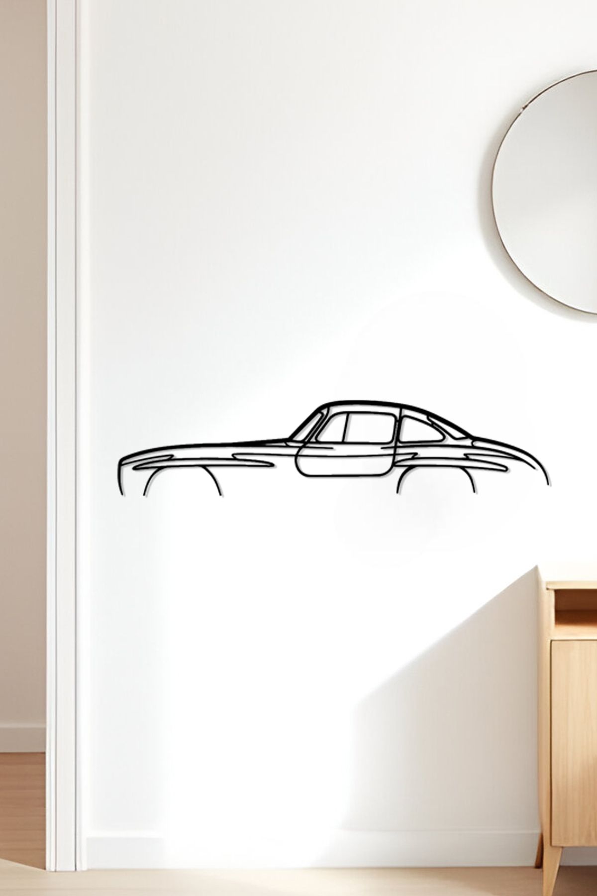 oalpo 300SL Modern Dekoratif Tablo, Dolap, Duvar ve Kapı Üzerine Uygun, 3D Baskı, 20cm