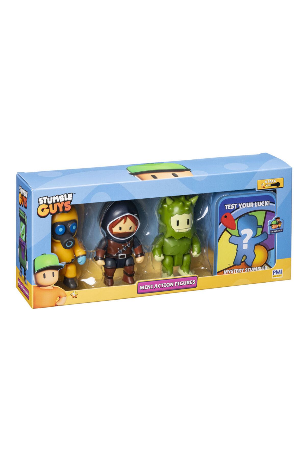 Stumble Guys 4'lü Aksiyon Figür Set Model 3 SG3204
