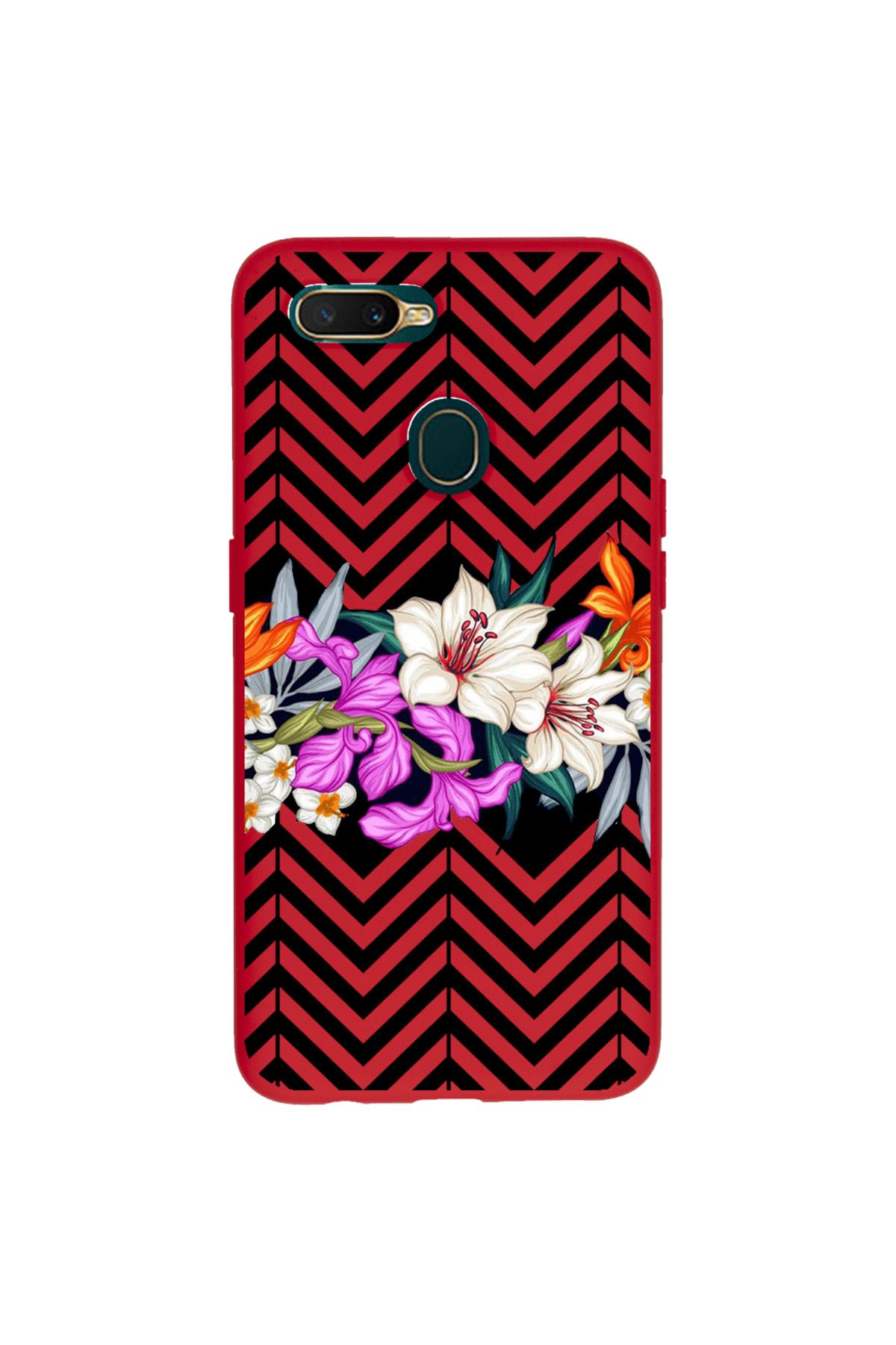 Royaleks Oppo AX7 Lansman Kılıf - Çiçek