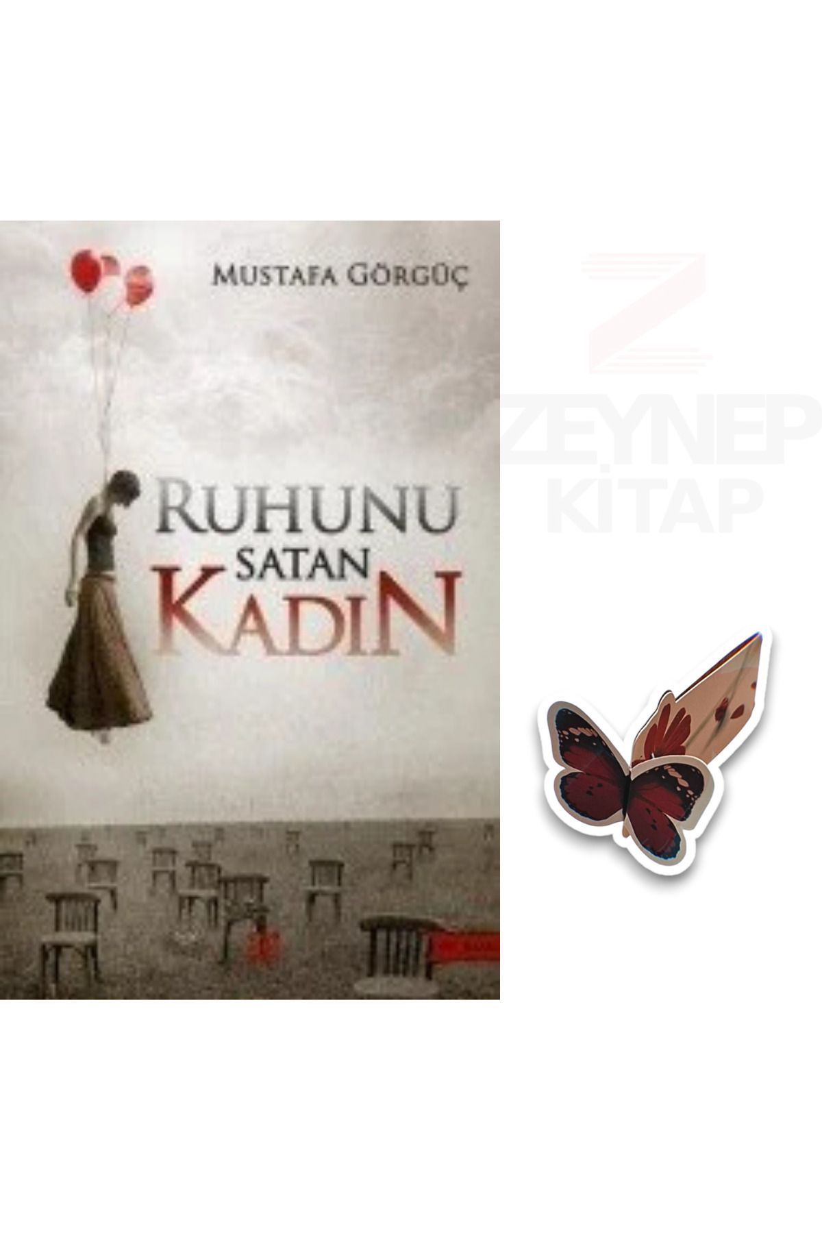 Dokuz Yayınları Ruhunu Satan Kadın - Mustafa Görgüç(Özel Tasarım Kelebek Ayraç Hediye)