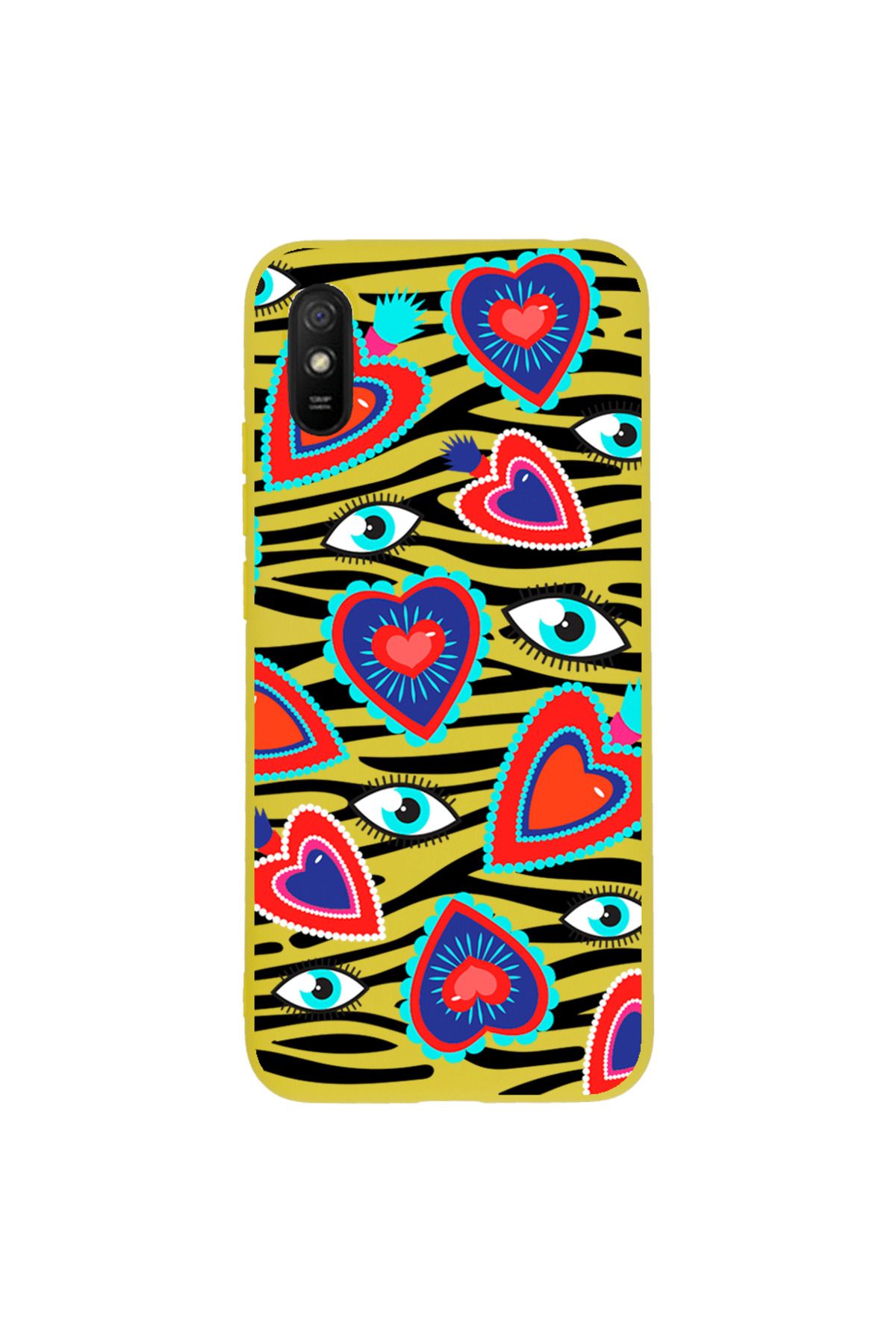 Royaleks Xiaomi Redmi 9A Lansman Kılıf - Eye Of The Heart