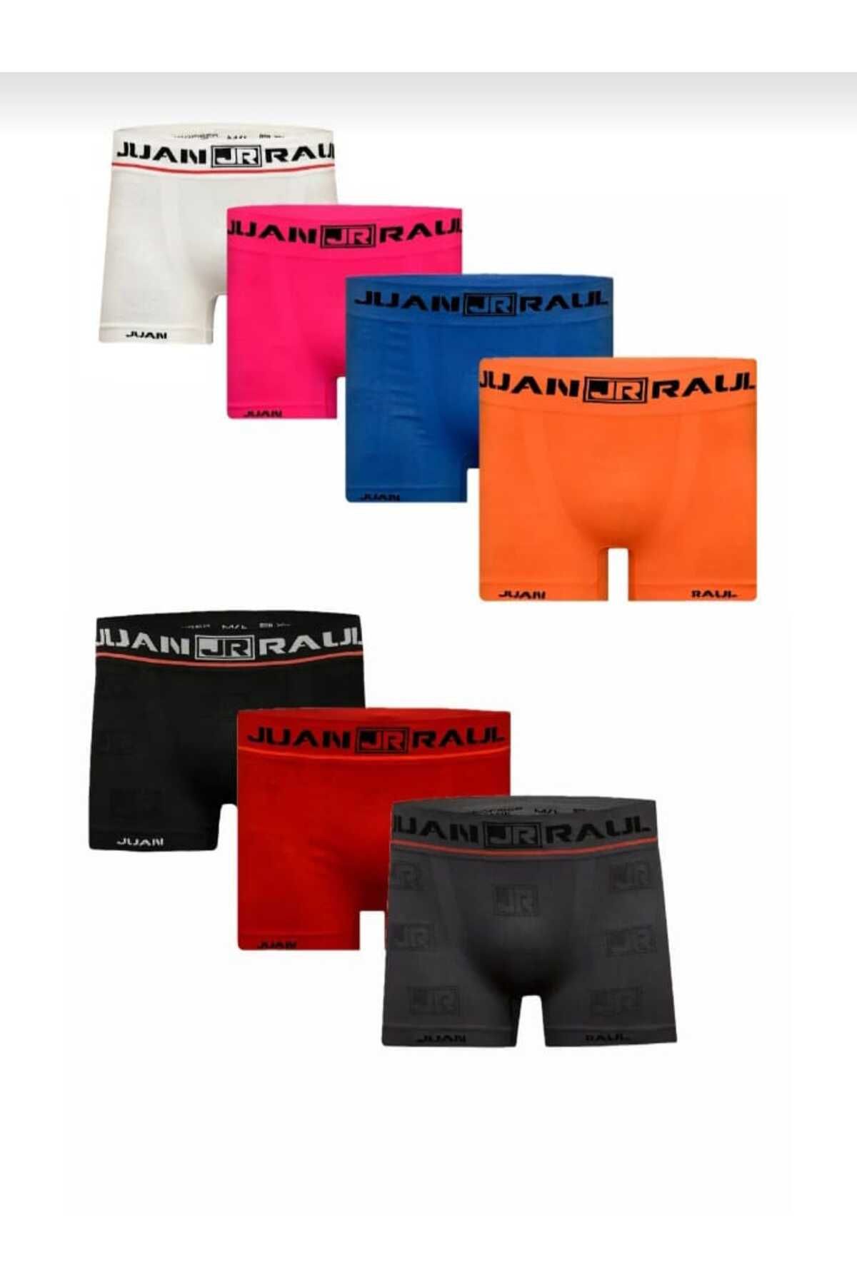 DELORİA juan raul 3 lü renkli boxer