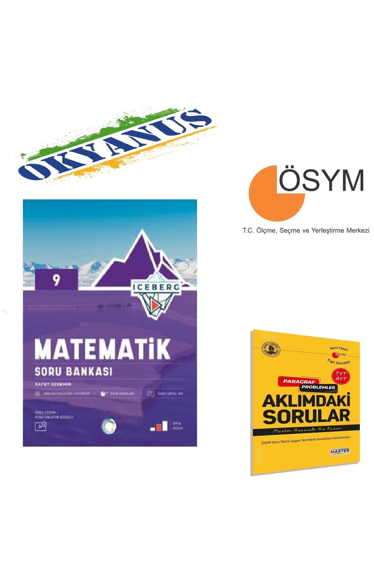 Okyanus Yayınları Okyanus Yayıncılık 9. Sınıf İceberg Matematik Soru Bankası