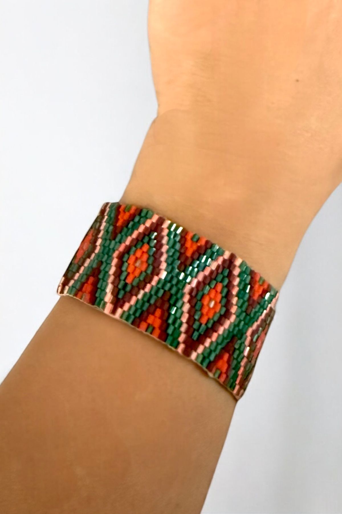 Pinty Design Kristal Taşlı Miyuki Kadın Bileklik