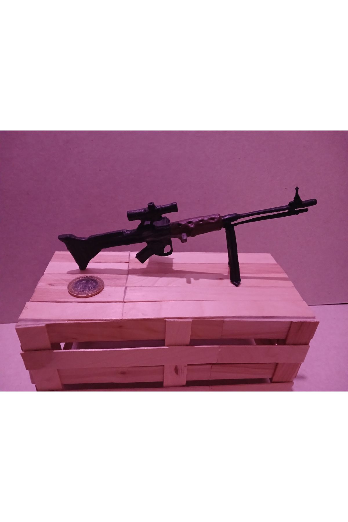 Hobiondort El Yapımı Epoksi Biblo FG-42 Tip-1