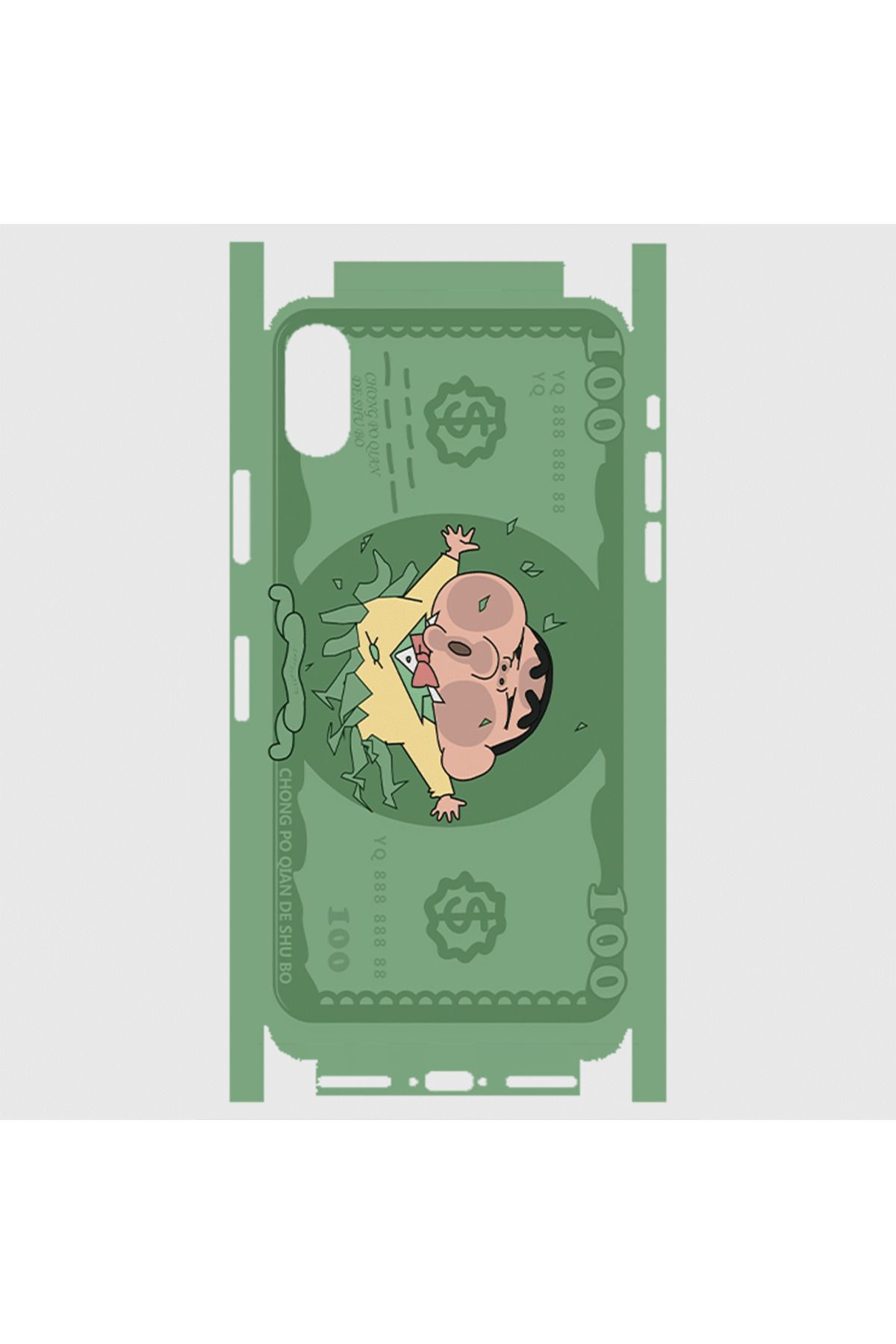 Royaleks iPhone X Telefon Kaplama - Dolar