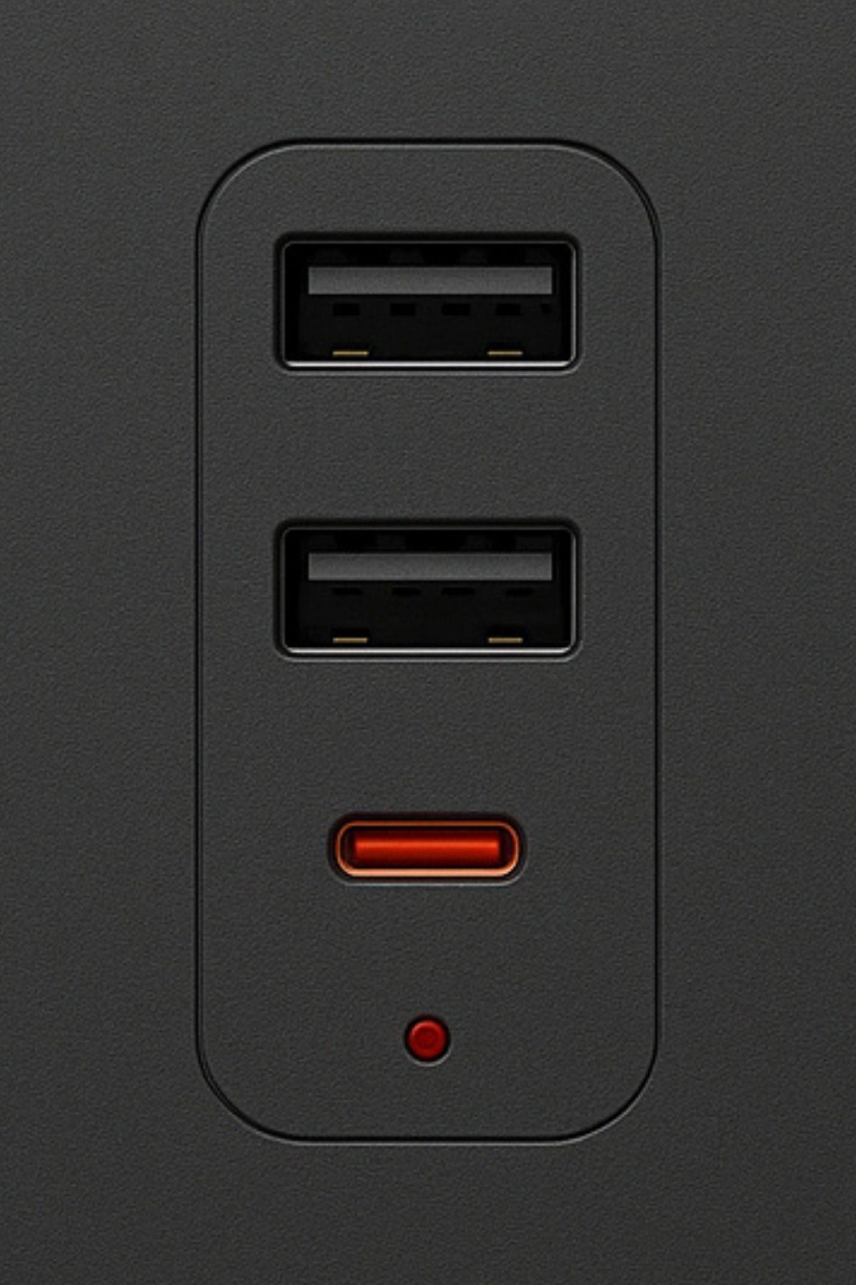 Techmaster-2 USB + Type-C حماية من التيار والحماية للأطفال 3 مقابس مربعة 5mt 3