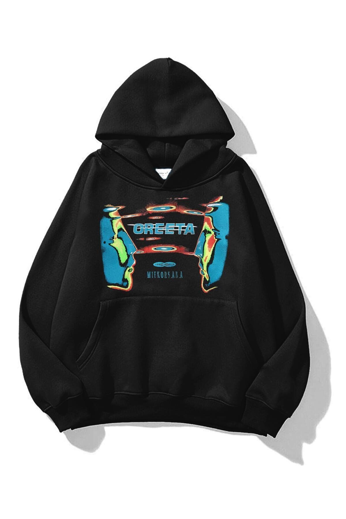 Boi Unisex Oreeta Sweatshirt Siyah