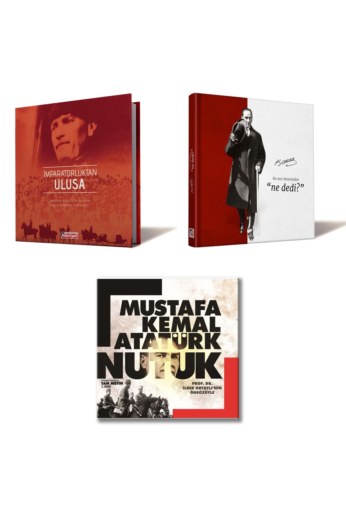 Hürriyet Kitap İmparatorluktan Ulusa Bir Asır Öncesinden Ne Dedi? Ciltli Gazi Mustafa Kemal Atatürk Nutuk Tam Metin
