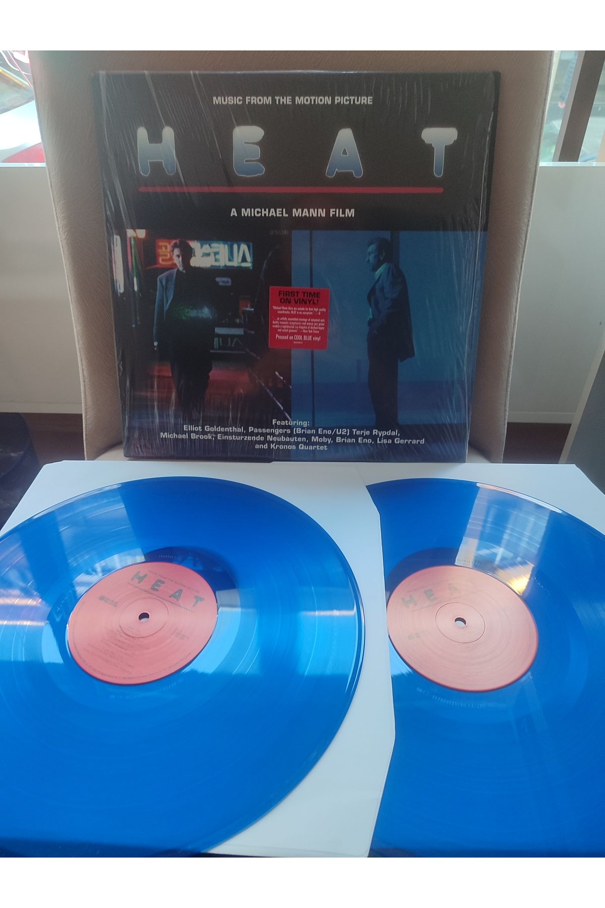 Plakperest HEAT - Soundtrack - 2019 USA & Kanada Basım LP Plak Albüm / Mavi Plaklar 2.el